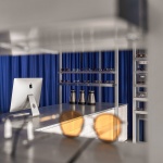 Radius 58快闪眼镜店 + Resource咖啡厅，圣彼得堡 / DA bureau