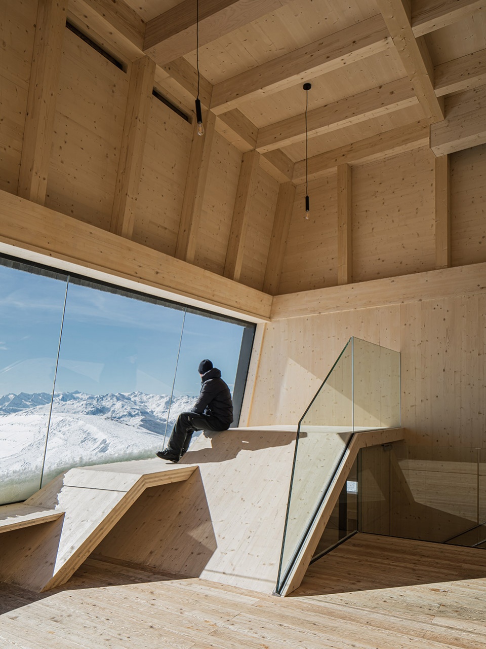 snohetta designs an alpine landmark in the tyrolean alps