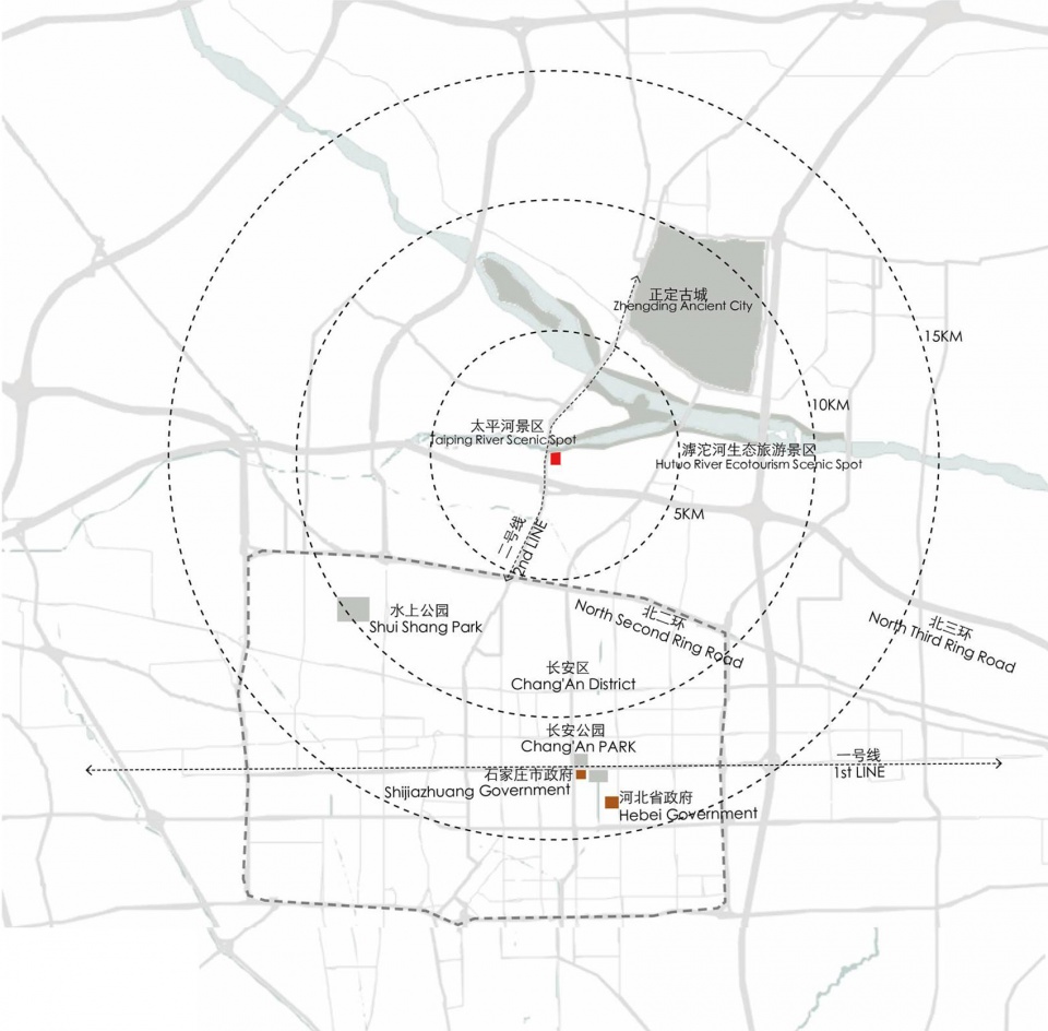 taiping river urban area exhibition centre in shijiazhuang by azla