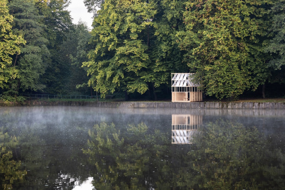 tea house pavilion by grau