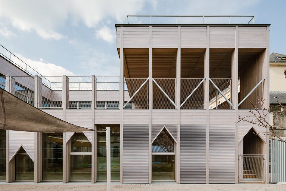 Saint Louis kindergarten Janez Nguyen Architects