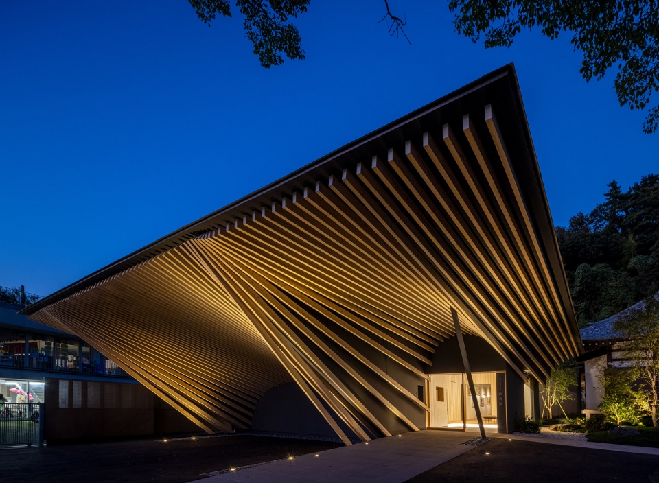 kanjoin temple by kengo kuma and associates