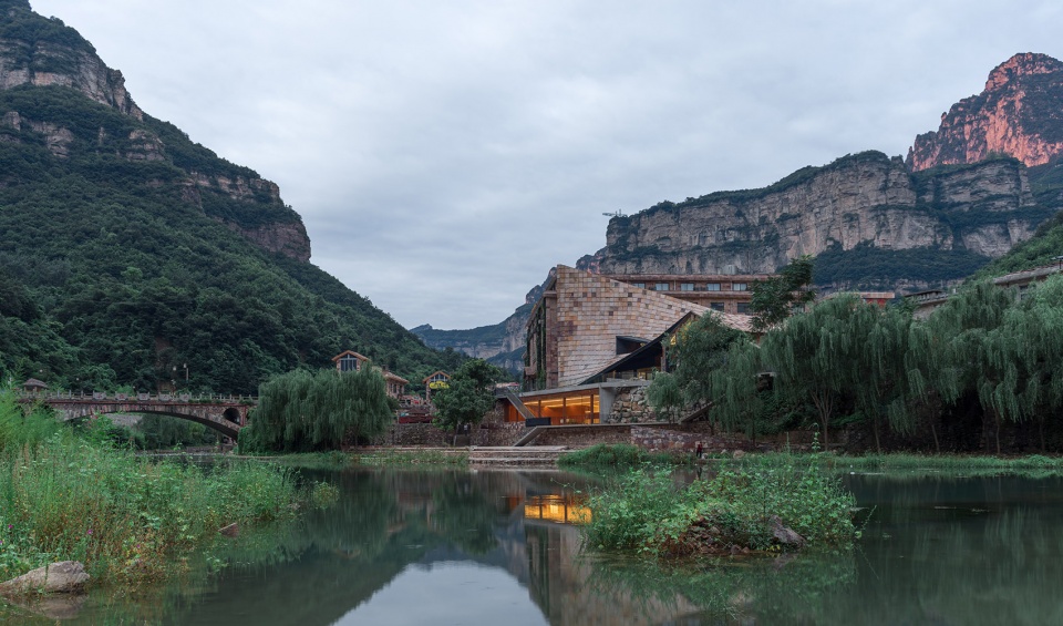 taihang xinyu art museum by wang chong studio