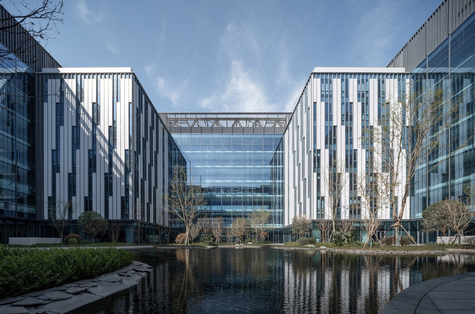 The Hikvision Chengdu Technology Park China by ECADI
