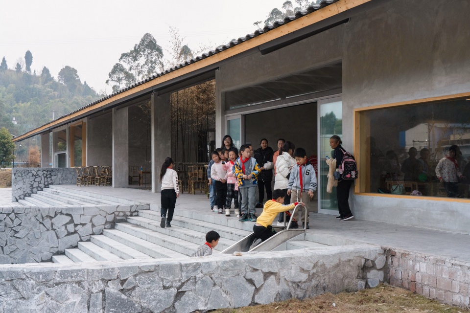 donglin town cultural center in leshan city by studio dali architects