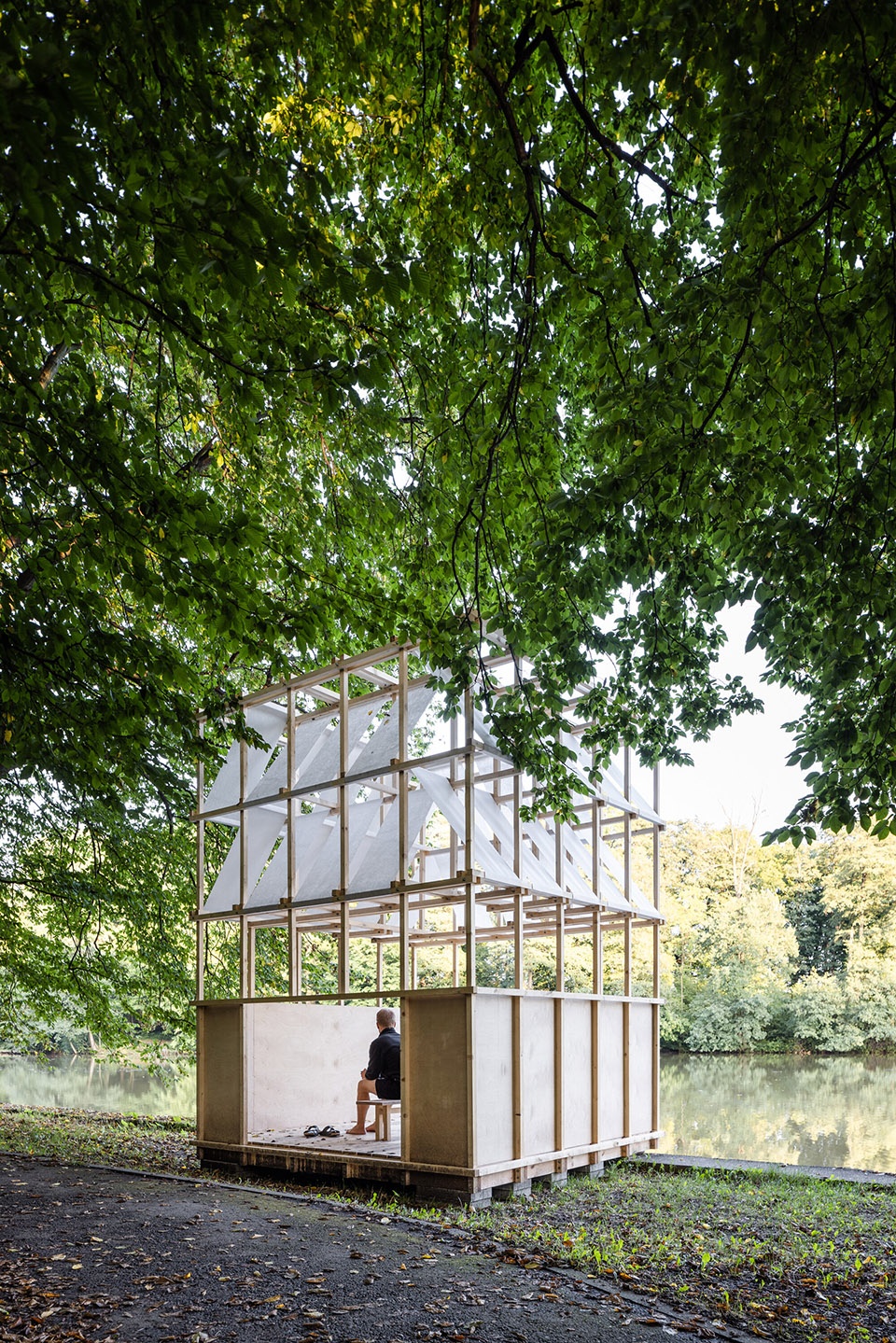 tea house pavilion by grau