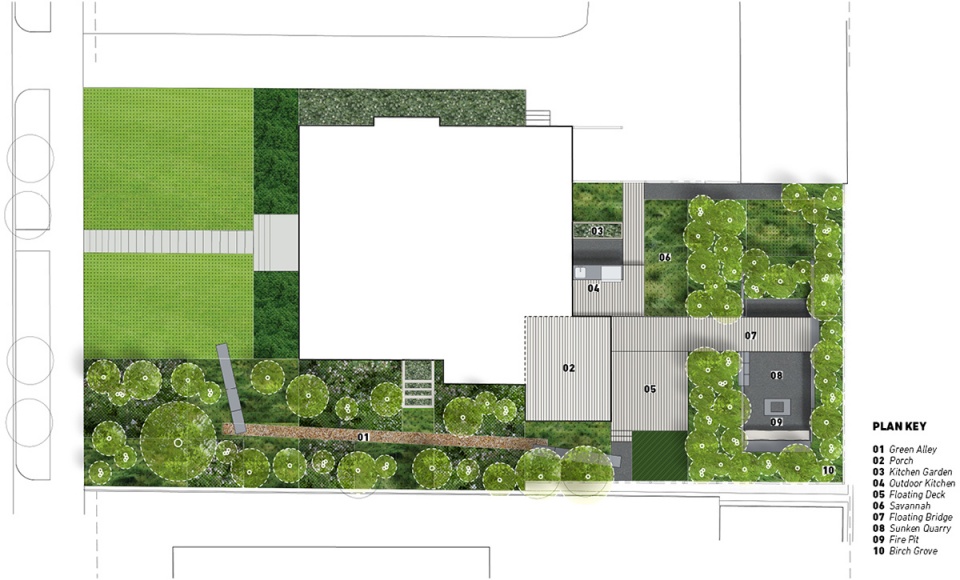 2021 asla residential design award of honor quarry garden ten x ten