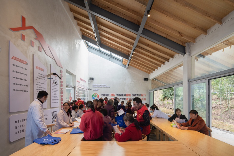 donglin town cultural center in leshan city by studio dali architects