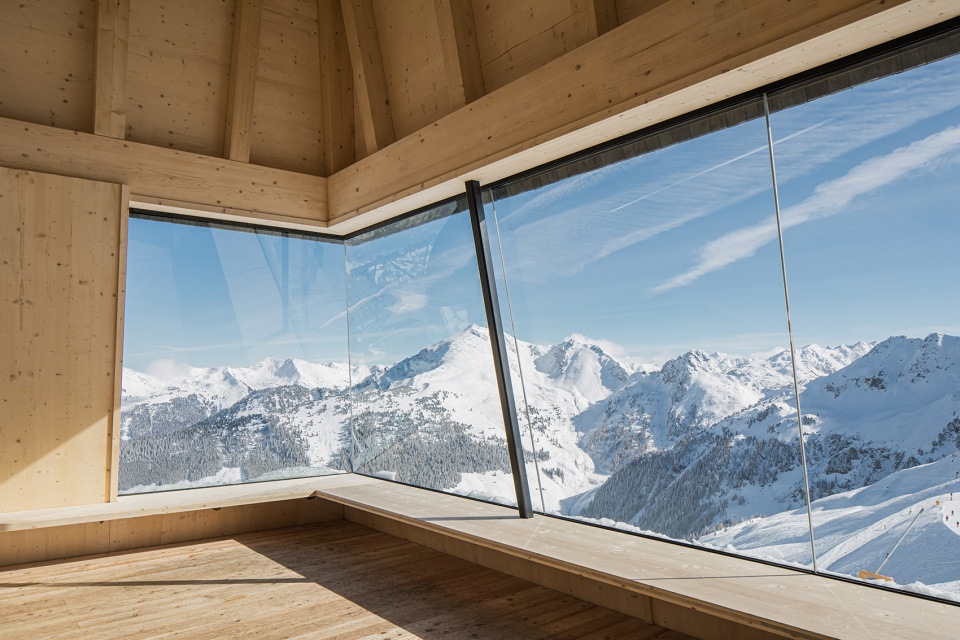 snohetta designs an alpine landmark in the tyrolean alps