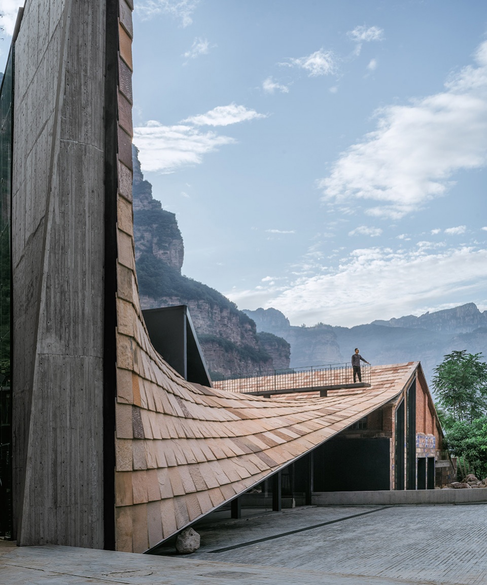 taihang xinyu art museum by wang chong studio