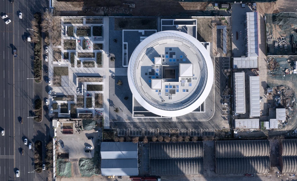 taiping river urban area exhibition centre in shijiazhuang by azla