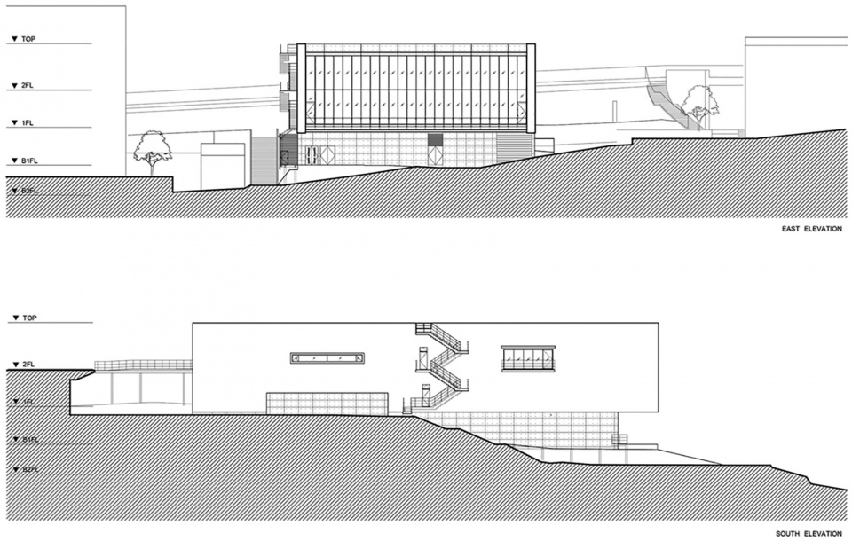 Katsura Library at Kyoto University Waro Kishi和KASSOCIATES