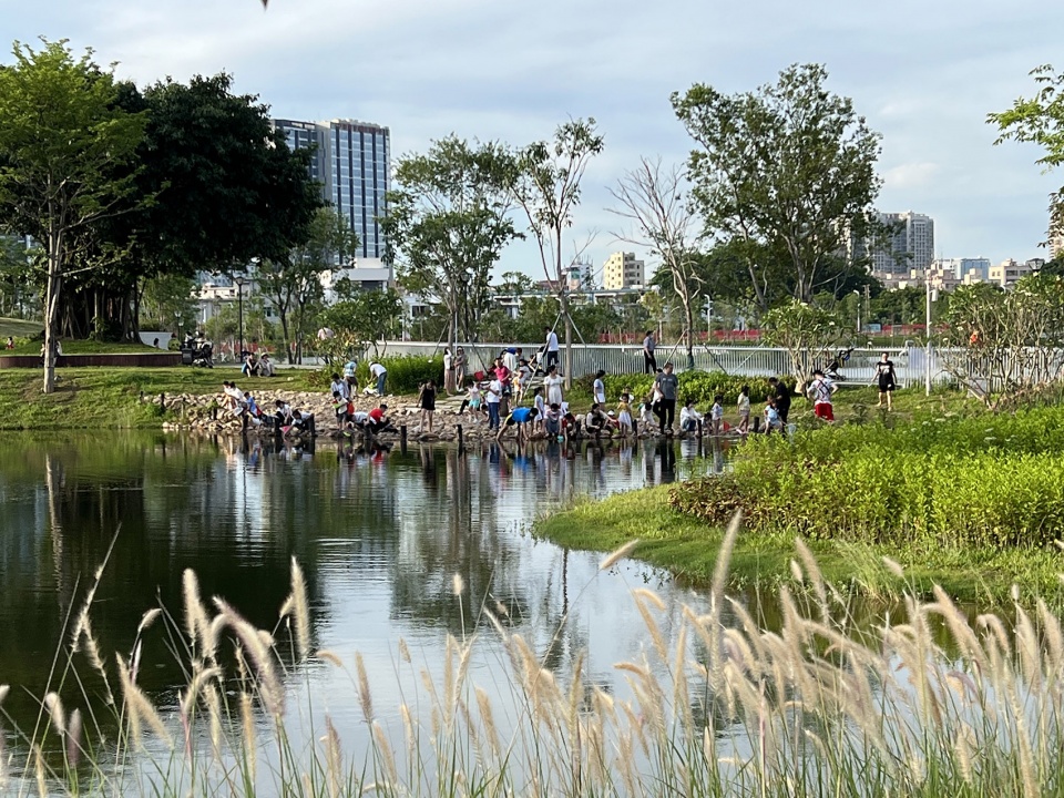 baoan dinggang lake wetland park by powerchina huadong engineering corporation