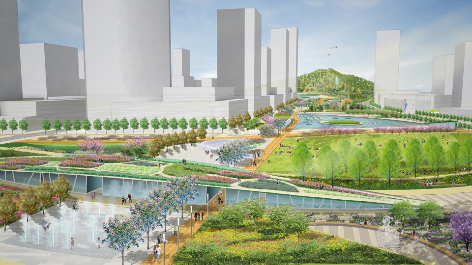 jinan ribbon park by som
