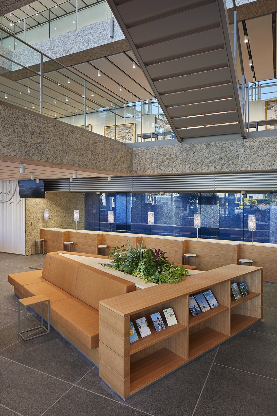 Awa Bank Head Office Sales Department Building by Nikken Sekkei Ltd