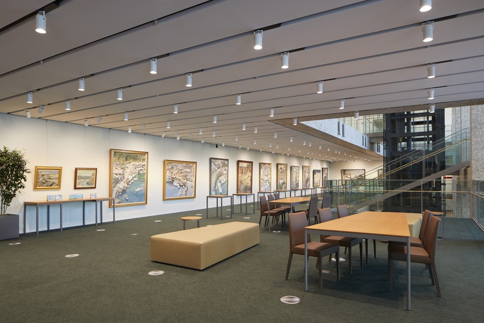 Awa Bank Head Office Sales Department Building by Nikken Sekkei Ltd