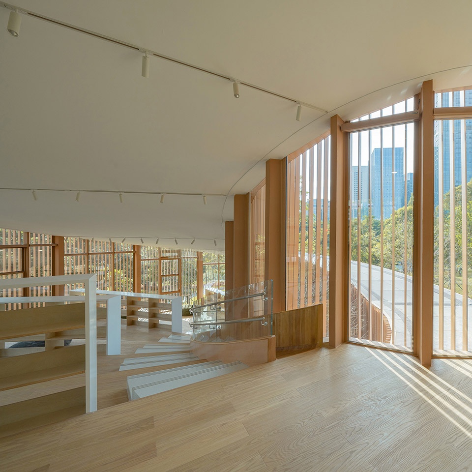 Serpentine Bookhouse China by ATELIER XI