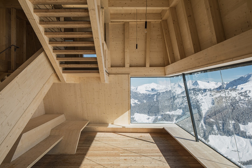 snohetta designs an alpine landmark in the tyrolean alps
