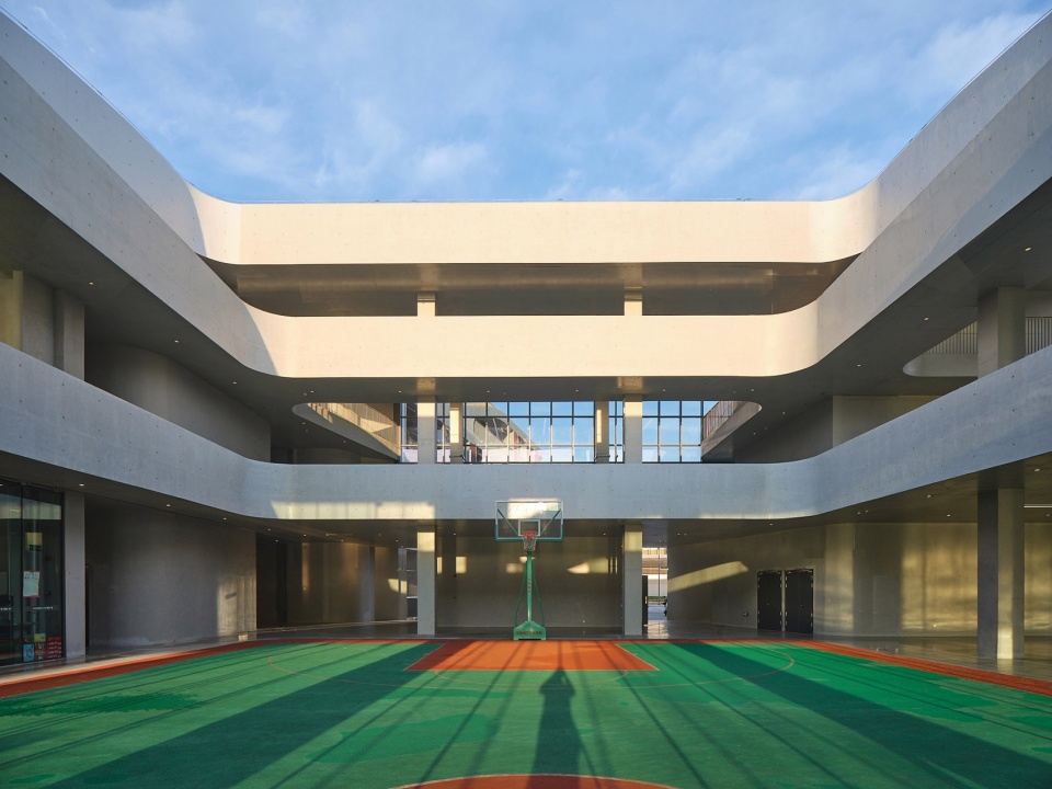 student community center at yangtze delta region institute quzhou of uestc by time space architecture studio tjad