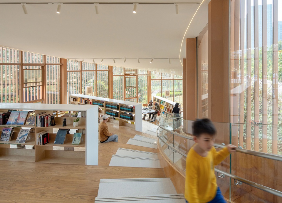 Serpentine Bookhouse China by ATELIER XI