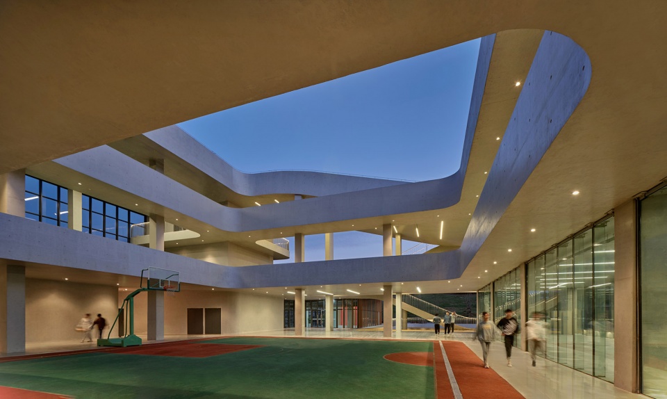 student community center at yangtze delta region institute quzhou of uestc by time space architecture studio tjad