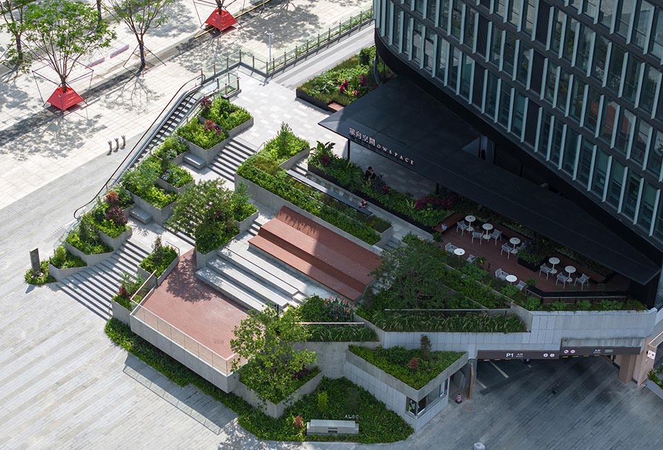 佛山市美的园区大台阶(建成)