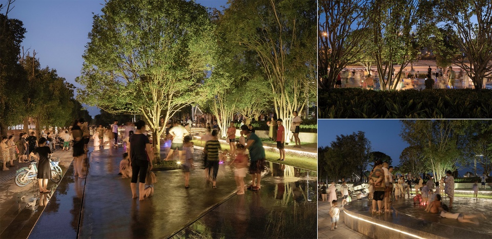 2021 asla general design award of honor suining south riverfront park by ecoland sadi