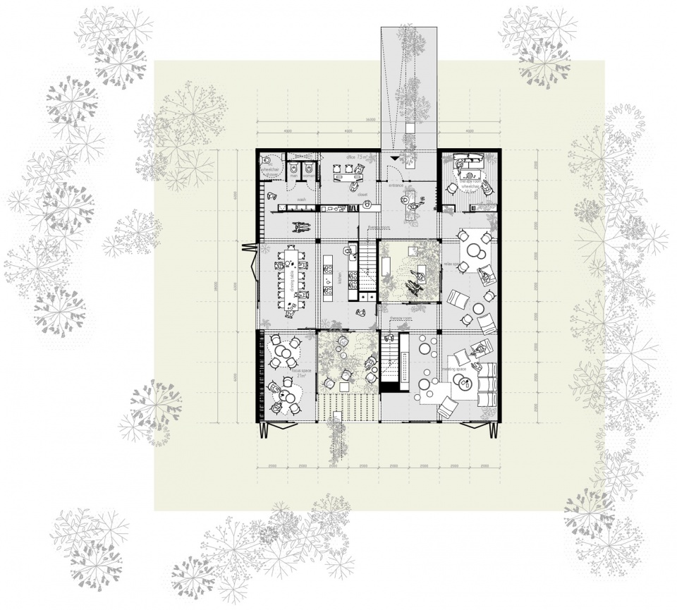warm nest maggies centre by ark shelter archekta