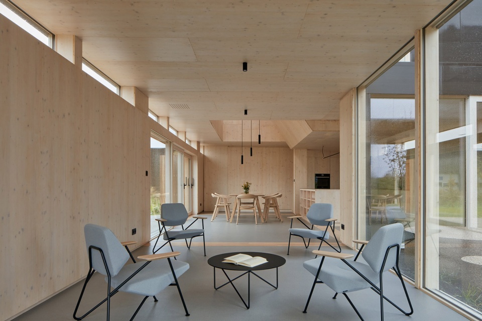 warm nest maggies centre by ark shelter archekta