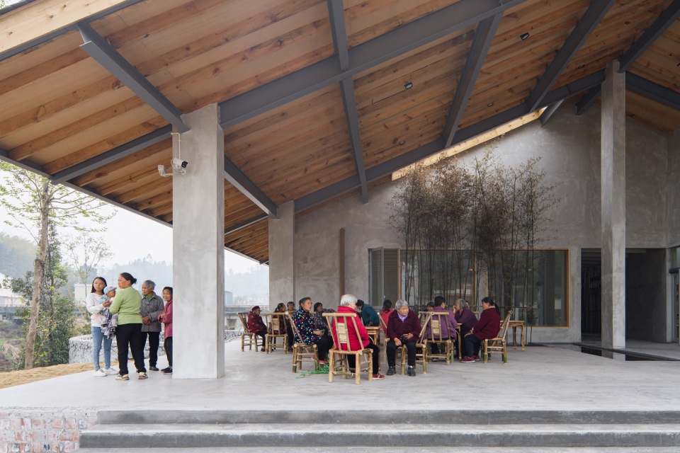 donglin town cultural center in leshan city by studio dali architects