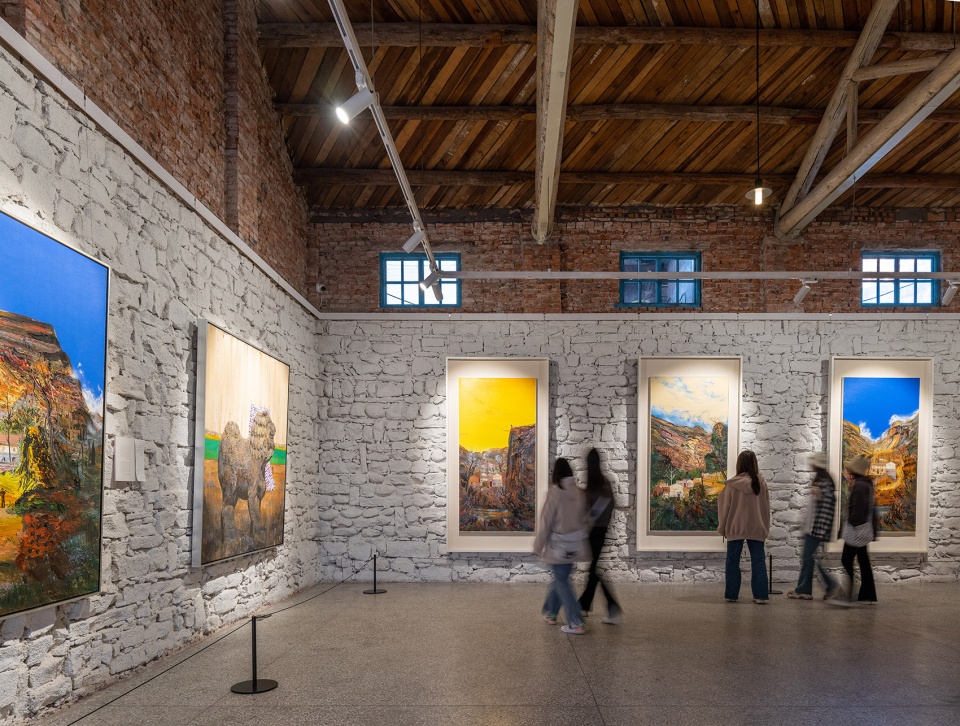 taihang xinyu art museum by wang chong studio
