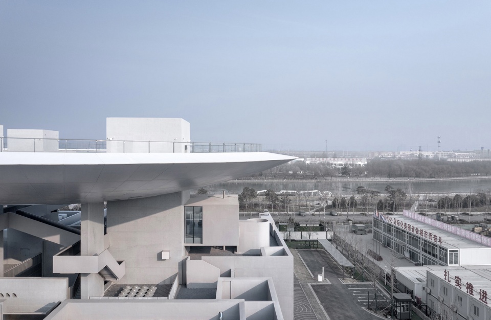 taiping river urban area exhibition centre in shijiazhuang by azla