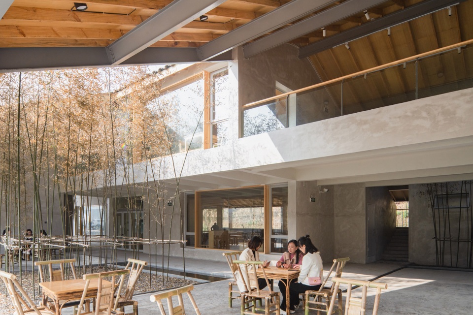 donglin town cultural center in leshan city by studio dali architects