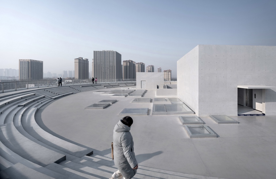 taiping river urban area exhibition centre in shijiazhuang by azla