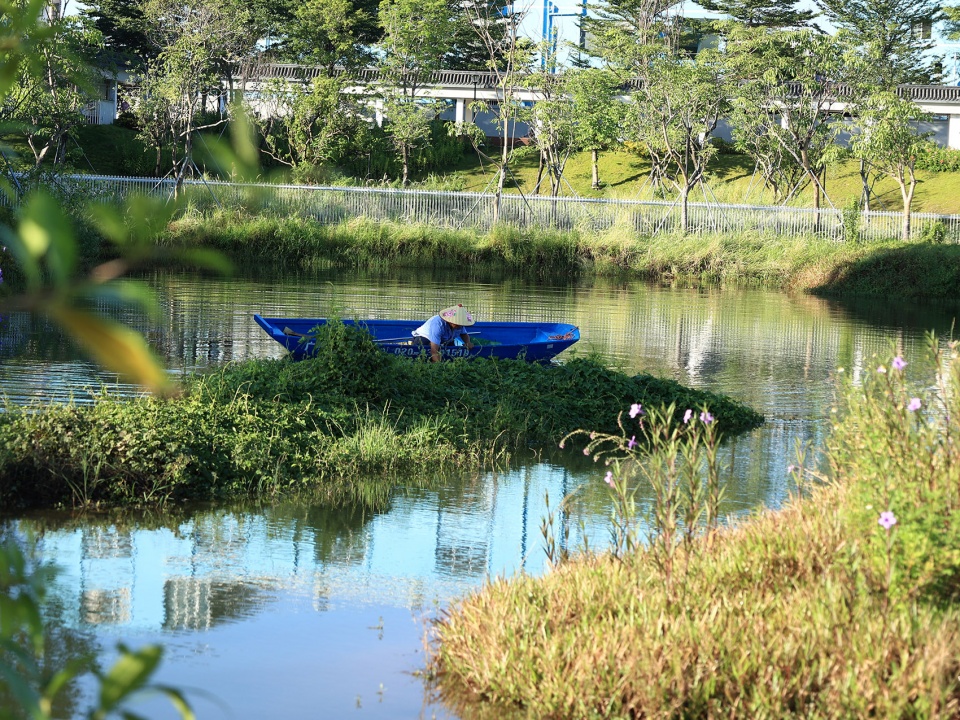 baoan dinggang lake wetland park by powerchina huadong engineering corporation