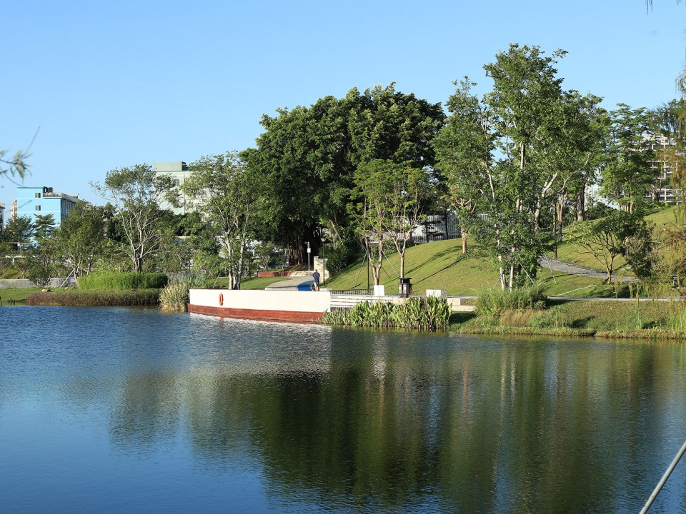 baoan dinggang lake wetland park by powerchina huadong engineering corporation