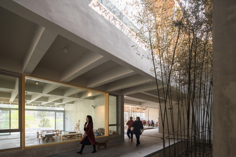 donglin town cultural center in leshan city by studio dali architects