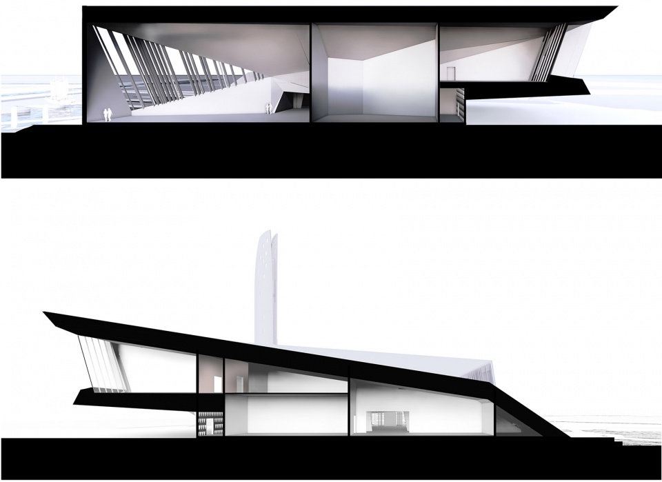 yangtze river crossing campaign memorial park by atelier zhou ling