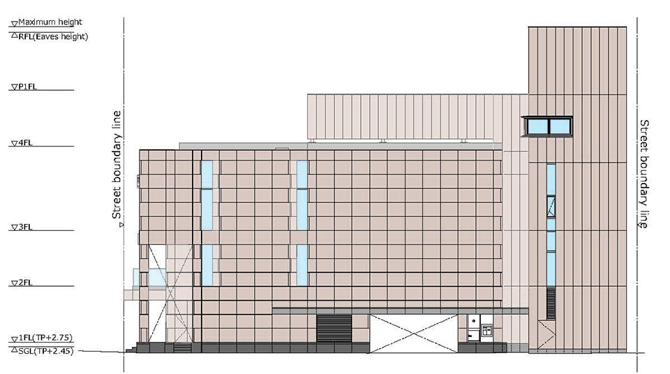 Awa Bank Head Office Sales Department Building by Nikken Sekkei Ltd