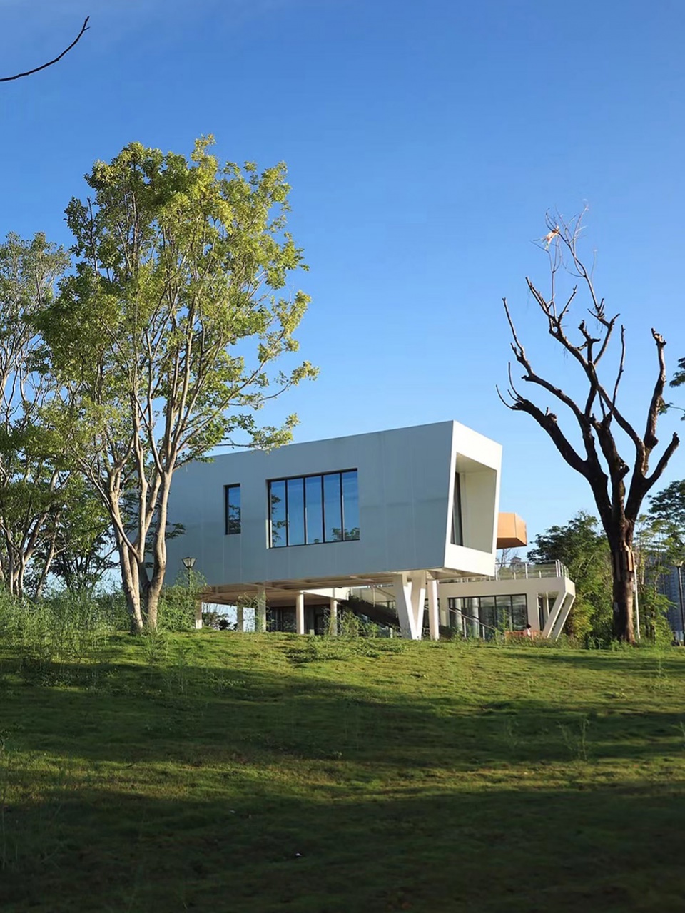 baoan dinggang lake wetland park by powerchina huadong engineering corporation