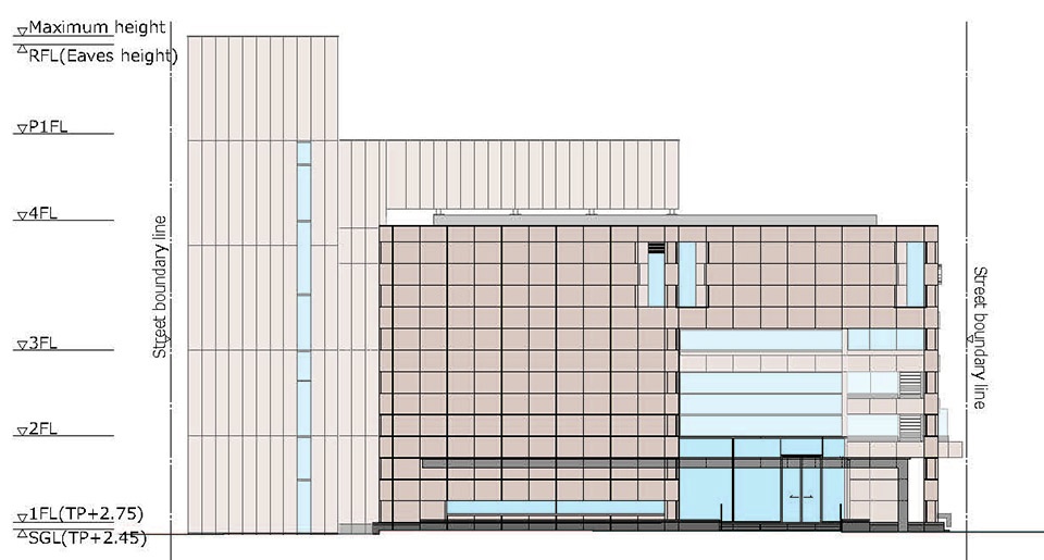 Awa Bank Head Office Sales Department Building by Nikken Sekkei Ltd