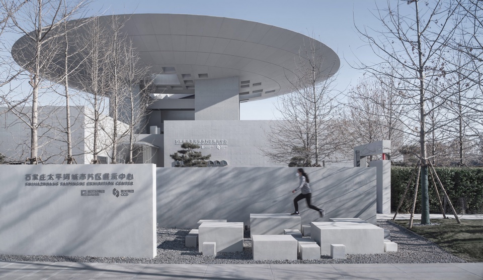 taiping river urban area exhibition centre in shijiazhuang by azla