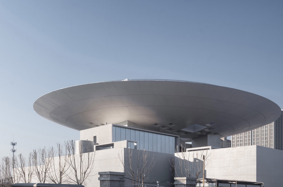 taiping river urban area exhibition centre in shijiazhuang by azla