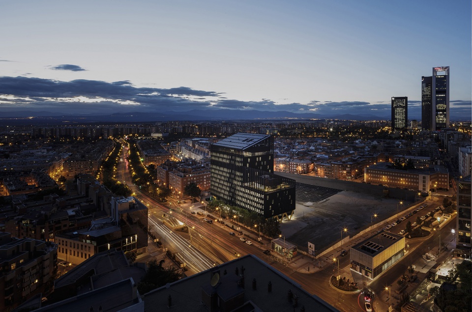 metro de madrid headquarters and transport complex