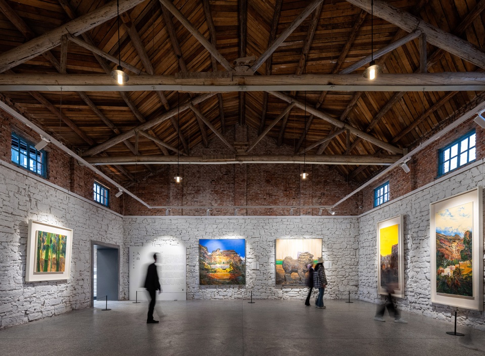 taihang xinyu art museum by wang chong studio