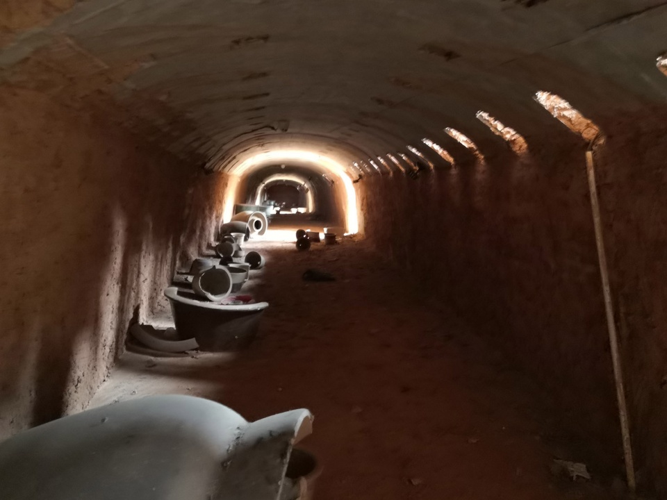 tongguan kiln site museum by luo jin studio