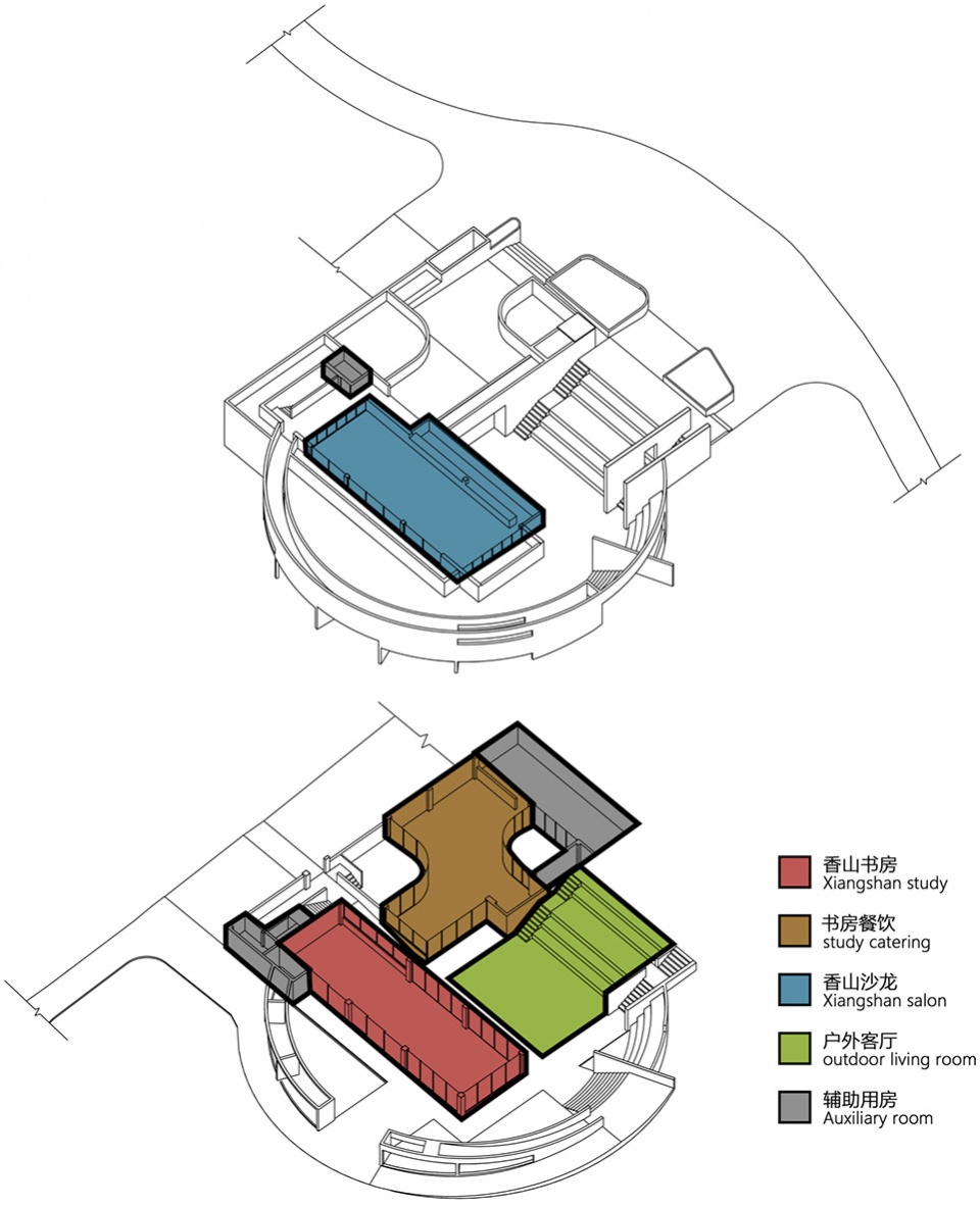 zimaling xiangshan study by guangdong zhongshan architectural design institute