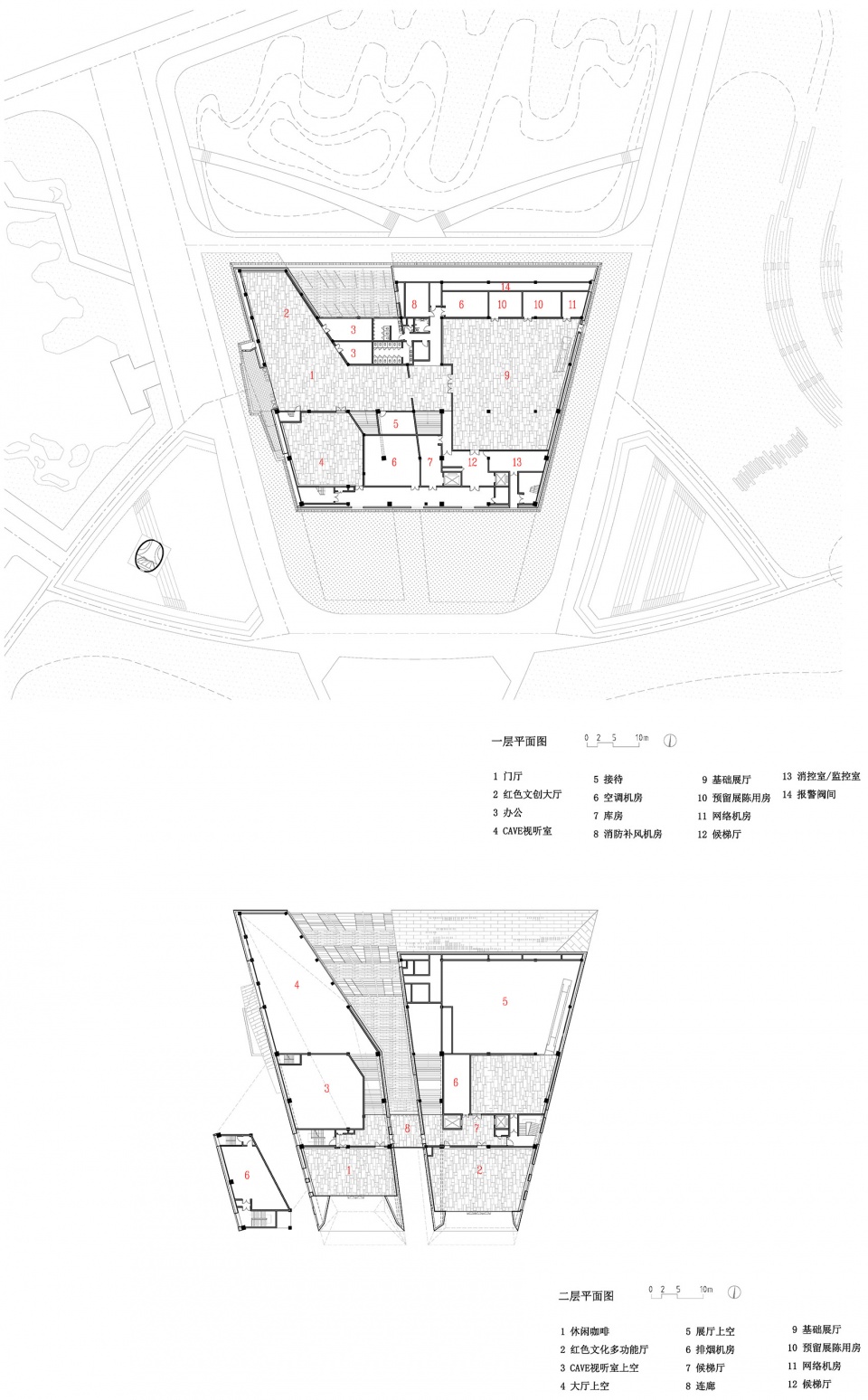 yangtze river crossing campaign memorial park by atelier zhou ling