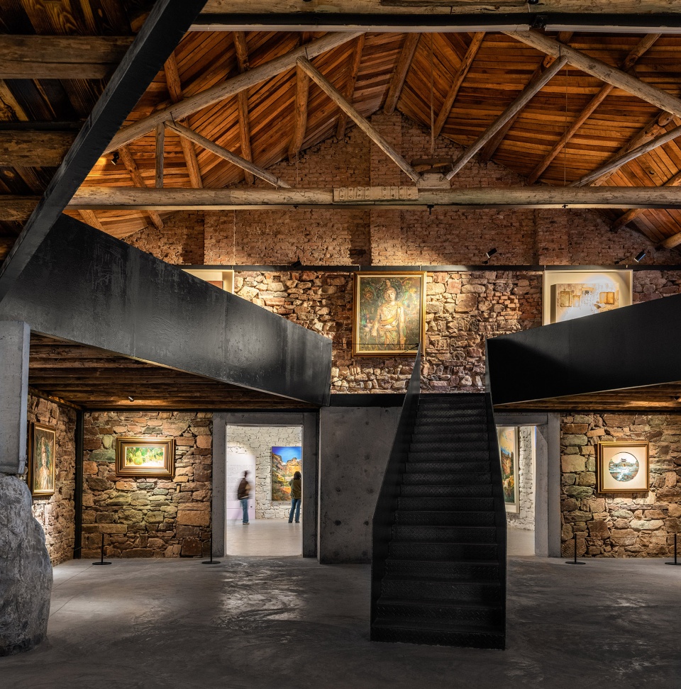 taihang xinyu art museum by wang chong studio