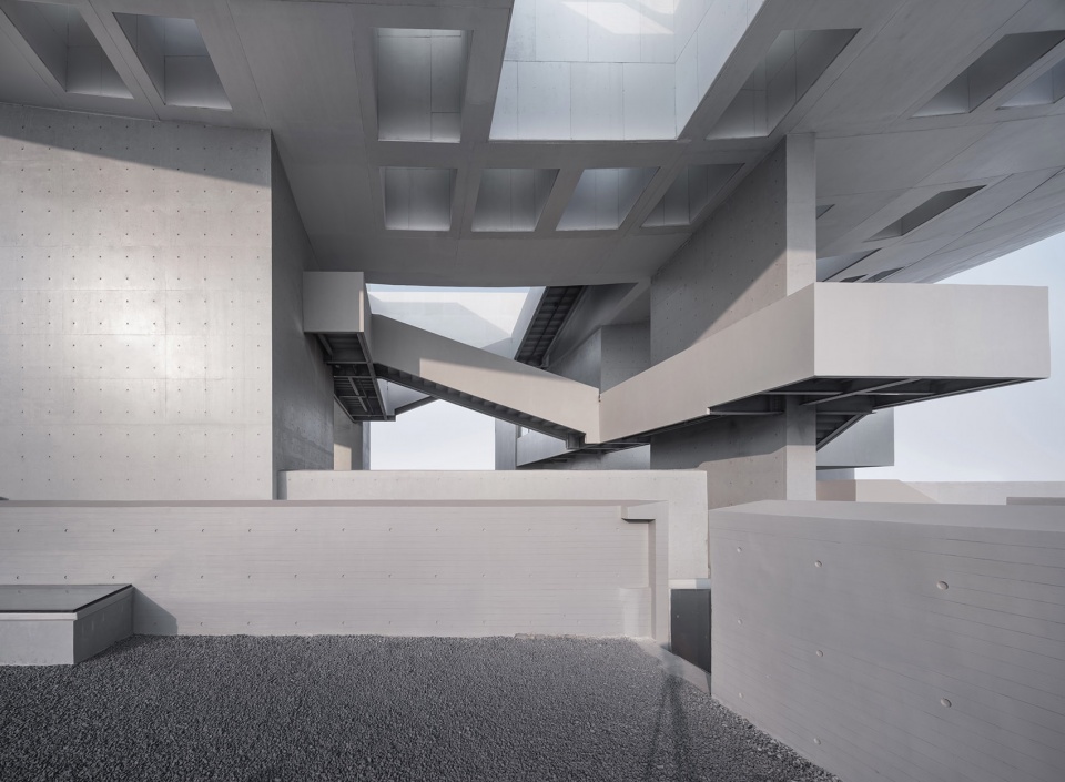 taiping river urban area exhibition centre in shijiazhuang by azla